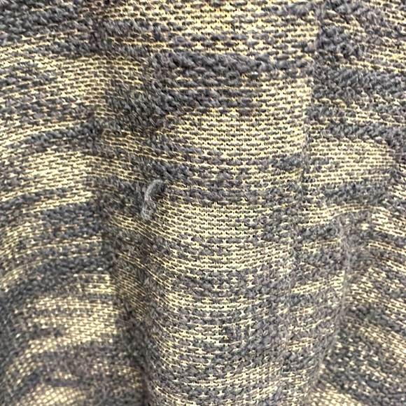 Hollister Blue Grey Mélange Open Front Cardigan with Hood - Picture 10 of 10